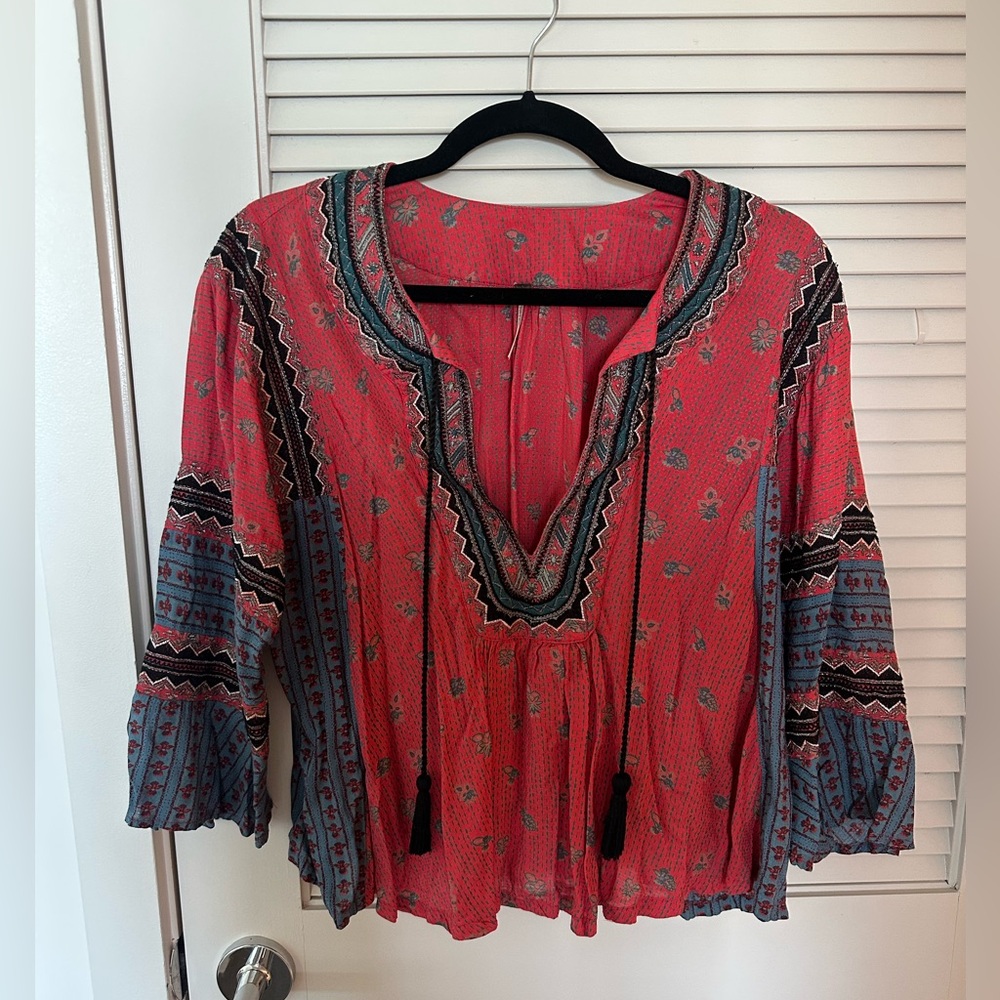 Free People But I Like It Top in Red - Picture 7 of 8